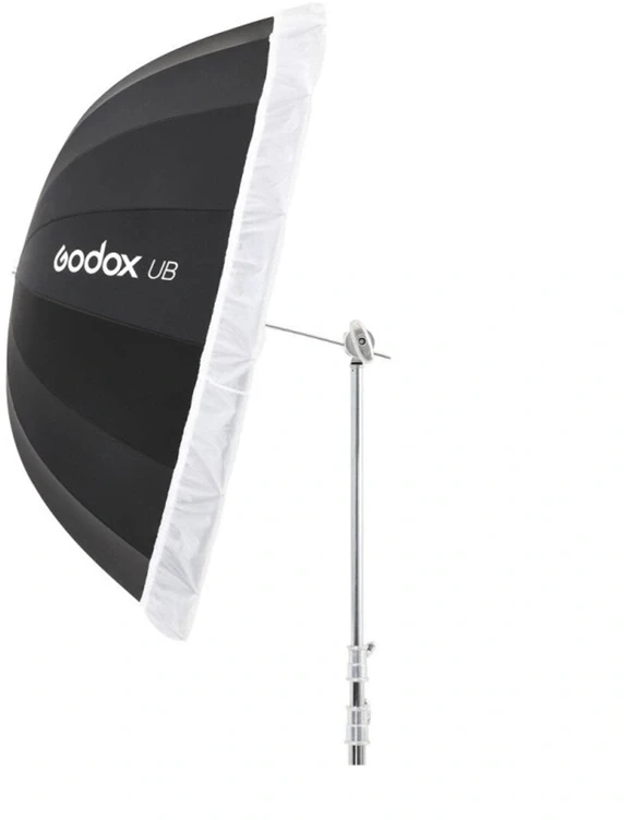 Apšvietimo priedas - Godox 130cm skaidrus difuzorius paraboliniam skėčiui