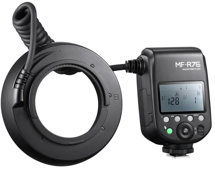 „Godox MF R76“ makro žiedinė blykstė