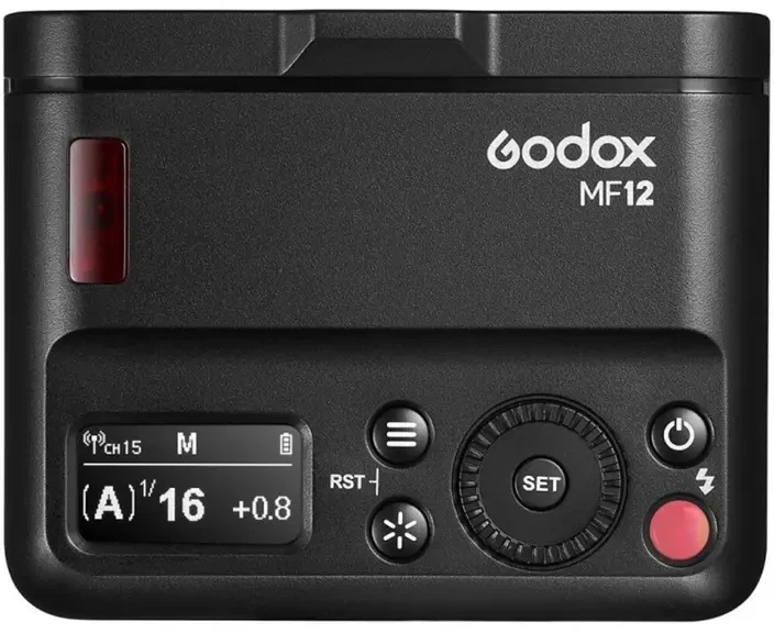„Godox Macro Ring Flash“ dviejų lempučių rinkinys MF 12