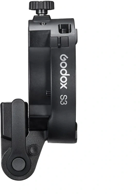 „Godox S3 Speedlite“ blykstės laikiklis (Bowens jungtis)