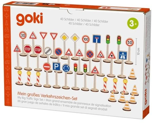 Goki - Mano didelis kelio ženklų rinkinys (53761)