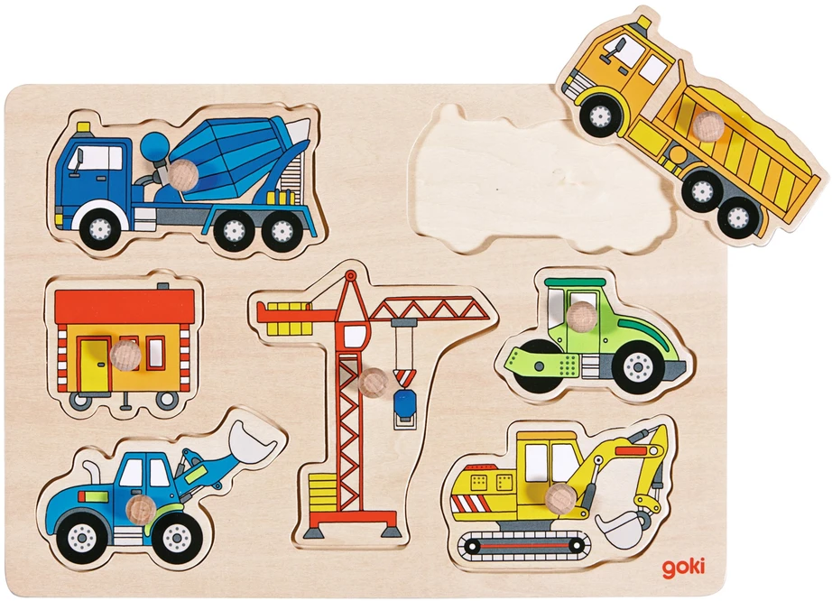 GOKI - Statybvietės transporto priemonės, Iškelkite dėlionę - (57593)