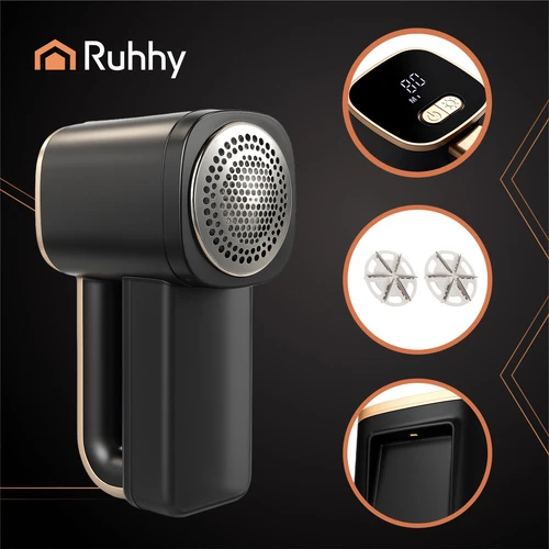 Ruhhy 26642 Cordless Clothes Shaver Juodas
