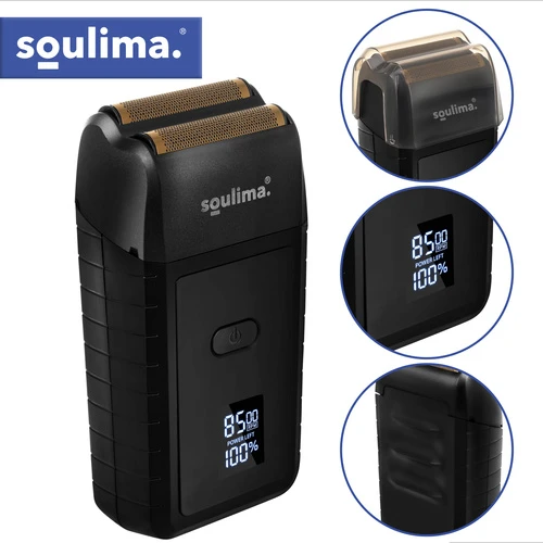 Barzdaskutė „Soulima“ barzdos skustuvas su LED ekranu