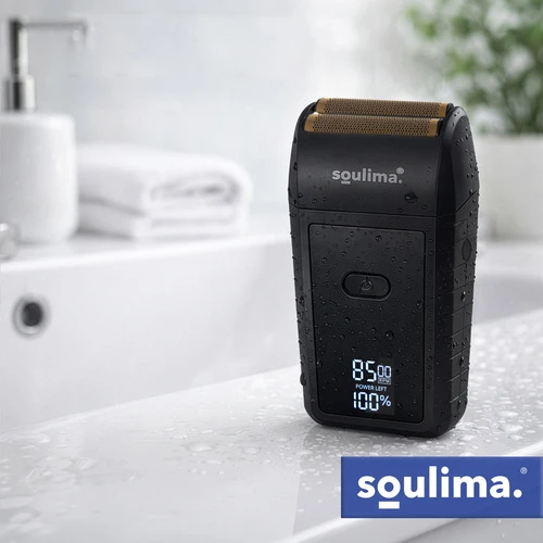 Barzdaskutė „Soulima“ barzdos skustuvas su LED ekranu