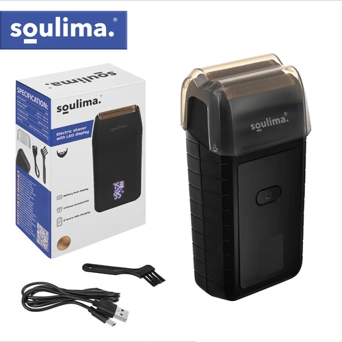 Barzdaskutė „Soulima“ barzdos skustuvas su LED ekranu