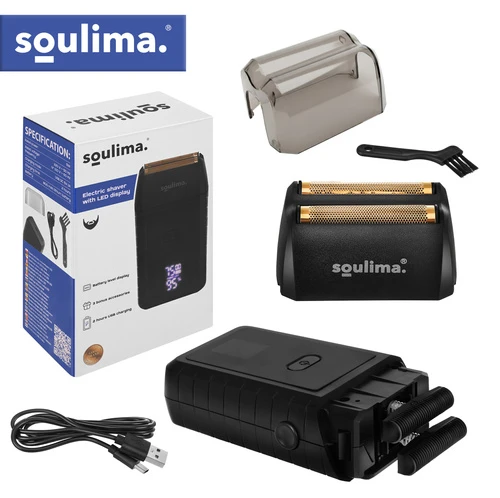 Barzdaskutė „Soulima“ barzdos skustuvas su LED ekranu