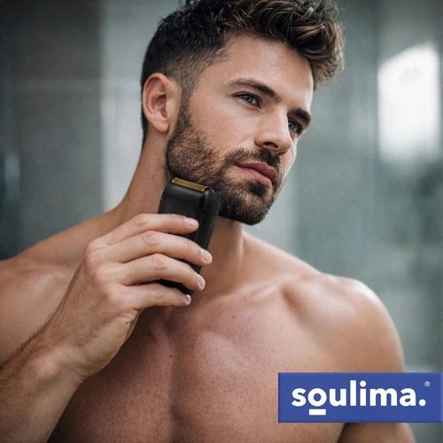 Barzdaskutė „Soulima“ barzdos skustuvas su LED ekranu