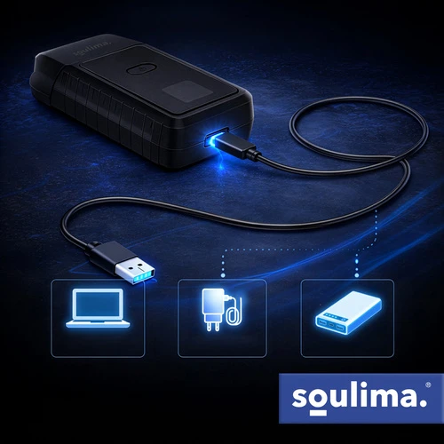 Barzdaskutė „Soulima“ barzdos skustuvas su LED ekranu