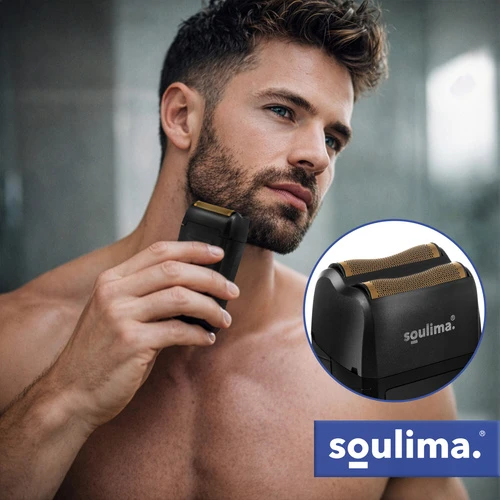 Barzdaskutė „Soulima“ barzdos skustuvas su LED ekranu