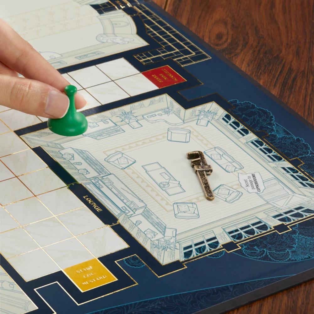 Žaidimas - Hasbro Cluedo Premium kolekcija (Norvegų/Danų leidimas)