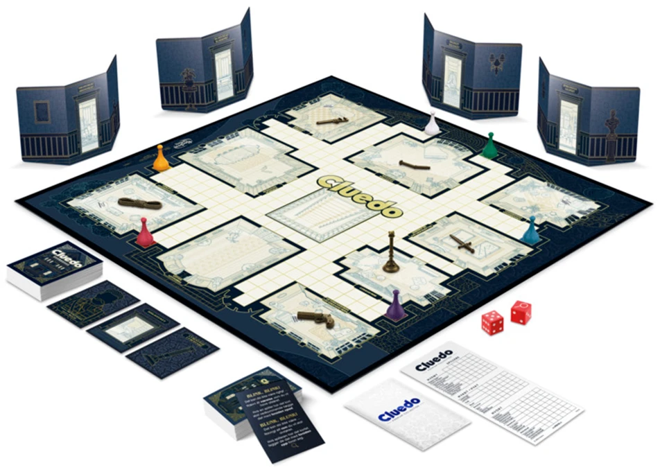 Žaidimas - Hasbro Cluedo Premium kolekcija (Norvegų/Danų leidimas)