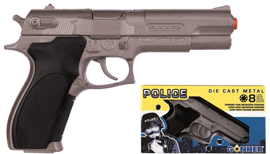 Gonher 45/0 metalinis policijos pistoletas