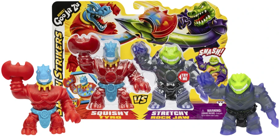 GOO JIT ZU HEROES OF Figūrėlės „Smash Strikers“, 2 vnt.