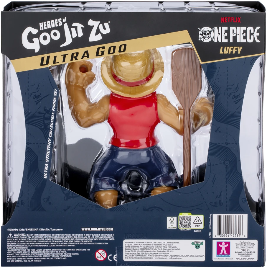 GOO JIT ZU Figūrėlės HEROES „One Peace Ultra Goo: Luffy“