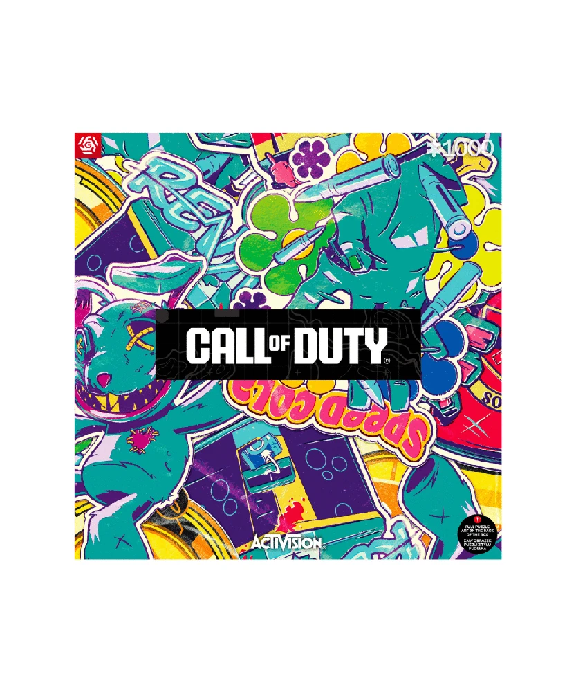 Dėlionė Good Loot Merch Gaming Puzzle: Call of Duty Zombies Koliažas | 1000 dalių