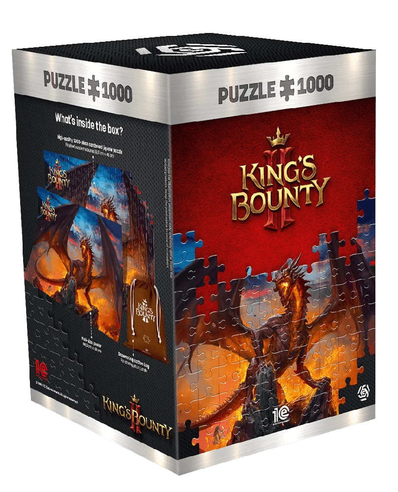 Good Loot Dėlionė 1000 vnt. - "Kings Bounty II"