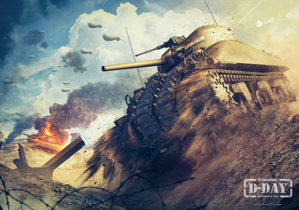 Dėlionė „Good Loot Gaming“ – „World of Tanks: D-Day“, 1000 vnt.