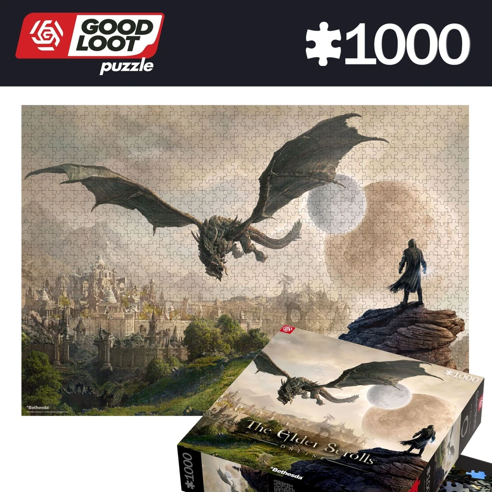 Good Loot Dėlionė 1000 vnt. - "The Elder Scrolls"
