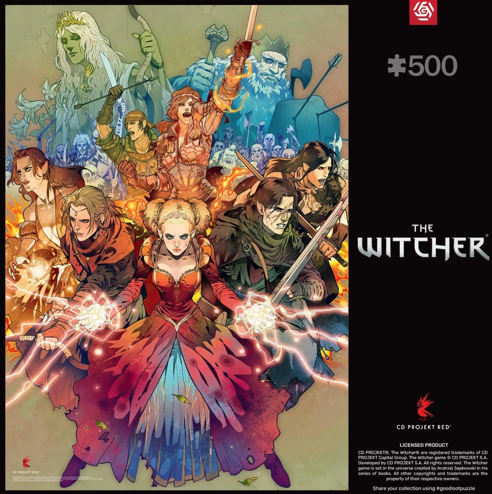 Good Loot Dėlionė 500 vnt. - "The Witcher"