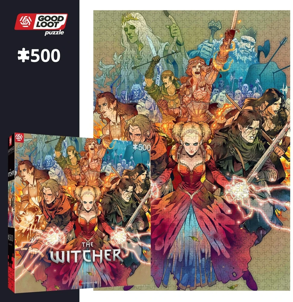 Good Loot Dėlionė 500 vnt. - "The Witcher"