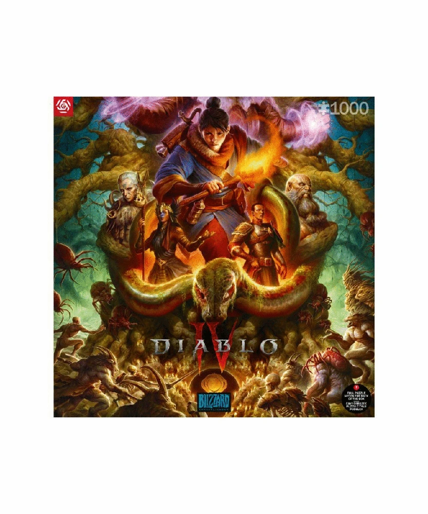 „Good Loot Gaming“ dėlionė: „Diablo IV Horadrim“ (1000 detalių)