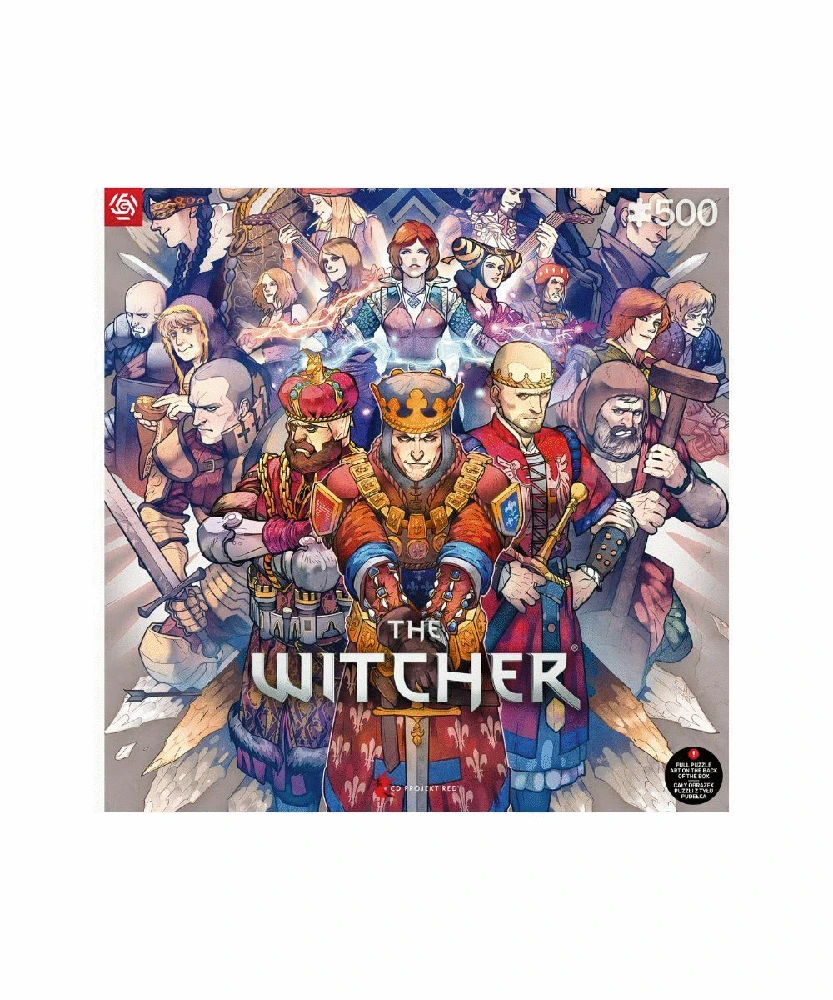 Cenega Dėlionė - Good Loot The Witcher Šiaurės Karalystės 500 Dalių Daugiaspalvis