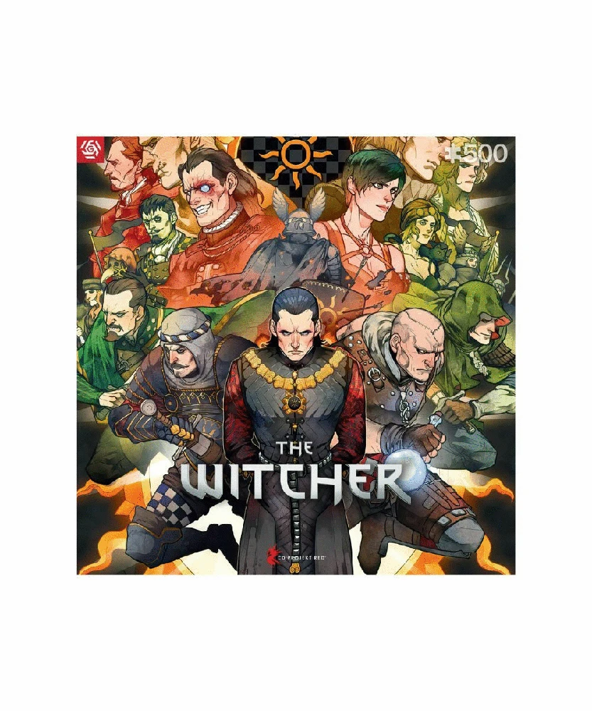 „Good Loot“ žaidimų dėlionė: „The Witcher Nilfgaard“ (500 vienetų)