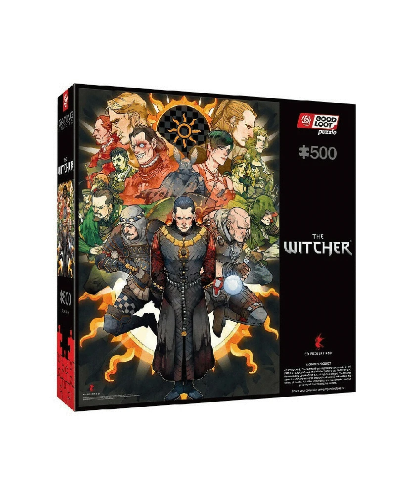 „Good Loot“ žaidimų dėlionė: „The Witcher Nilfgaard“ (500 vienetų)