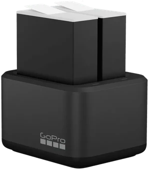 GOPRO DUAL BATTERY CHARGER + ENDURO BATTERY (HERO12/HERO11/HERO10/HERO9 Juodas )