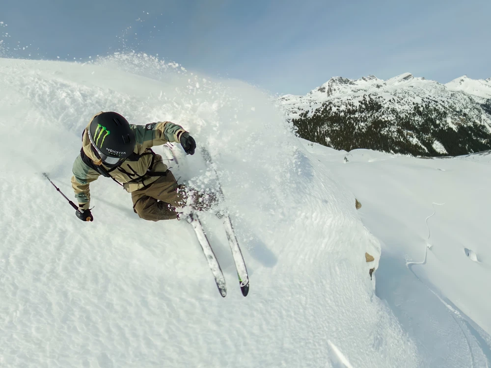 „GoPro“ slidinėjimo lazdų laikiklis prailginimo lazdoms