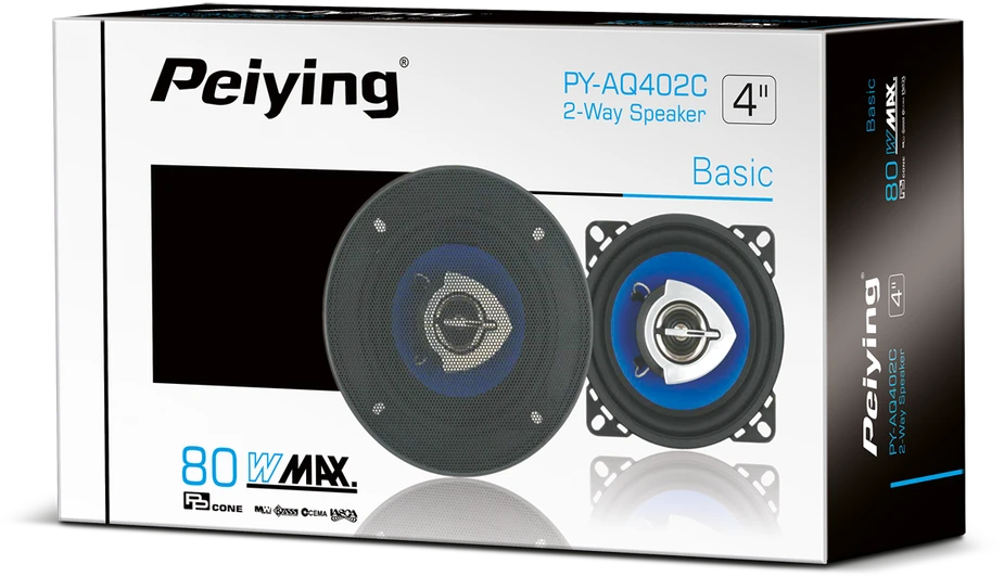Peiying Automobilio garsiakalbis PY-AQ402C 4"