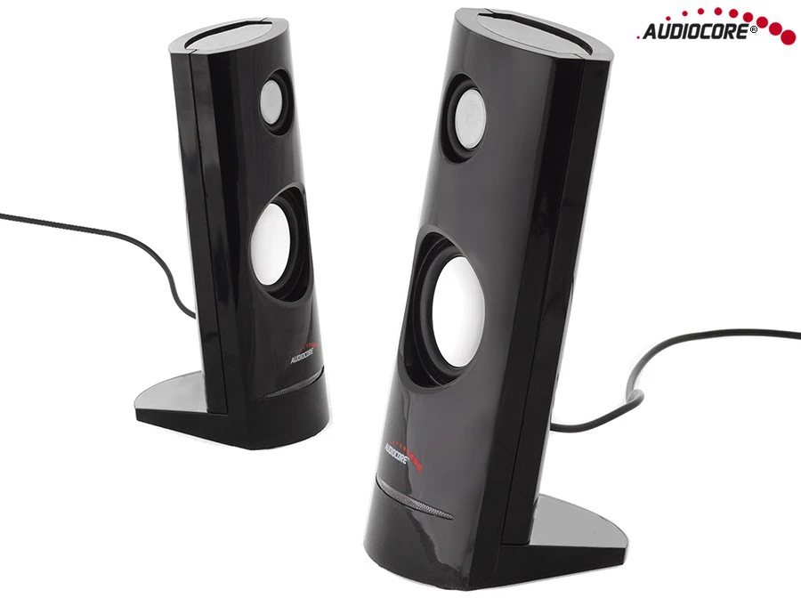 Kompiuterio kolonėlės Garso Kolonėlė - Audiocore AC860 2 Krypčių 4 W, Juoda