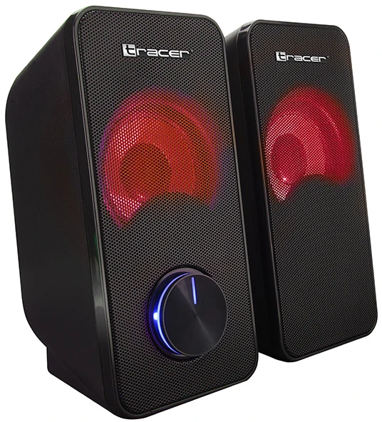 Kompiuterio kolonėlės TRACER TRAGLO46366 Garsiakalbiai 2.0 Loop RGB USB