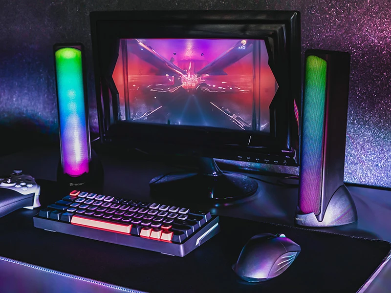 Kompiuterio kolonėlės Tracer 2.0 Sigma USB Bluetooth RGB