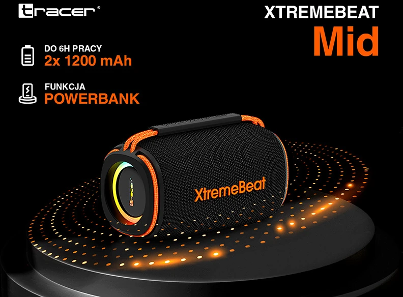 Tracer XtremeBeat Mid TWS Bluetooth juoda