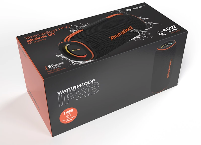 Tracer XtremeBeat Pro TWS Bluetooth juoda