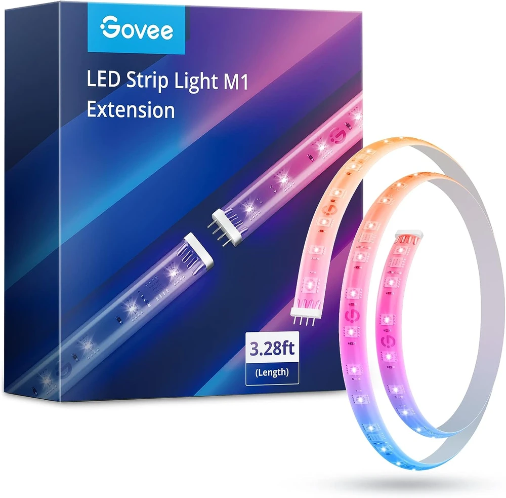 GOVEE H100E LED JUOSTOS pratęsiklis 1M, RGBIC+, SUDERINAMUMAS