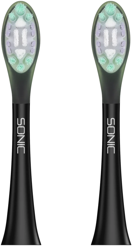 Teesa Sonic Elite TSA8082-B Minkštos Sonic dantų šepetėlių galvutės