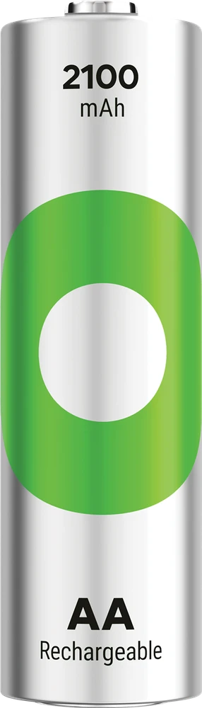 GP Battery GP - „ReCyko“ įkraunamos baterijos, AA dydis, 2100 mAh, 4 vnt. pakuotė