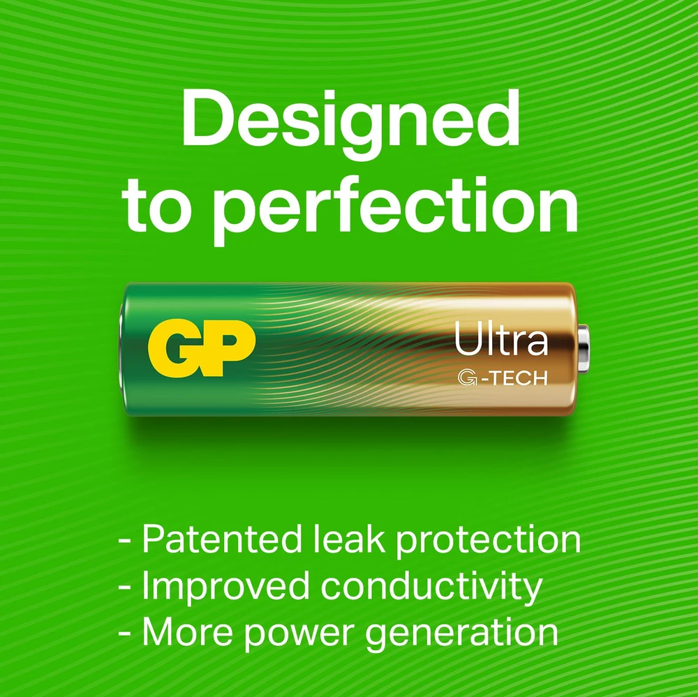 GP Battery GP - Ultra Alkaline C baterijos, 14AU/LR14, 1,5 V, 2 vnt. pakuotė