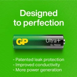 GP Battery GP - Ultra Plus šarminės D formos baterijos, 13A/LR20, 2 vnt. pakuotėje