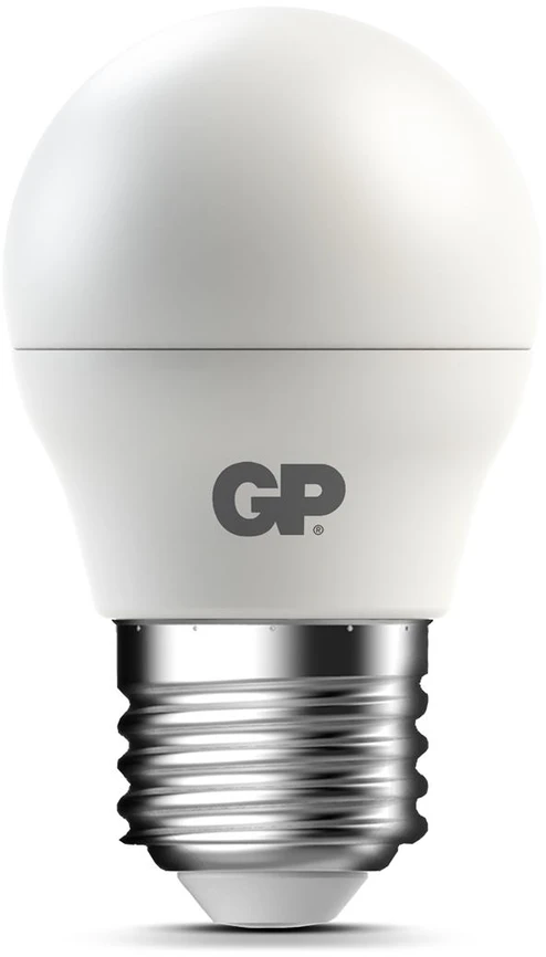 GP - LED lemputė, mini rutulinė, E27, DIM, 6W (40W), 470lm,