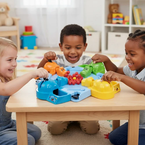 Dėlionė Iso Trade "Hungry Hippos" arcade game
