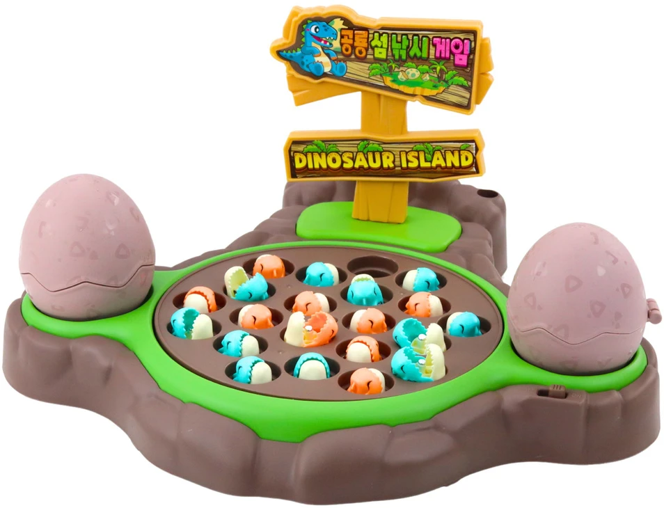 Lean Toys Dinozaurų žvejybos žaidimas su magnetinėmis meškerėmis