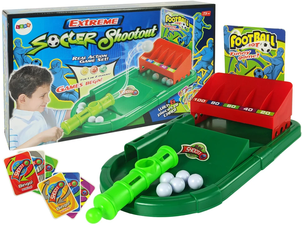 Lean Toys Linksmas stalo žaidimas - Futbolas