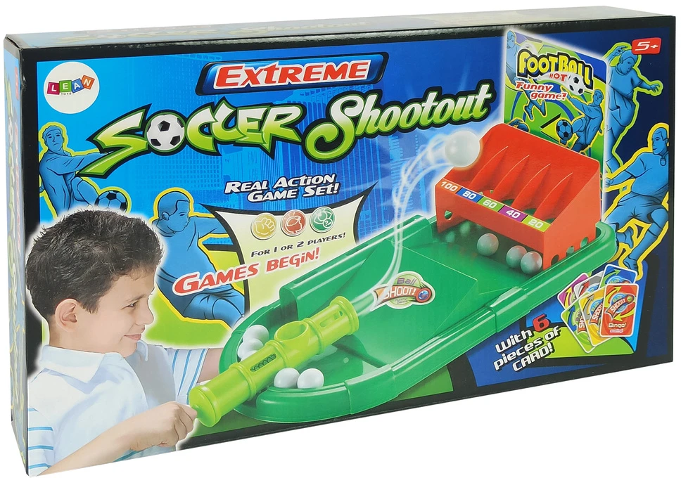 Lean Toys Linksmas stalo žaidimas - Futbolas