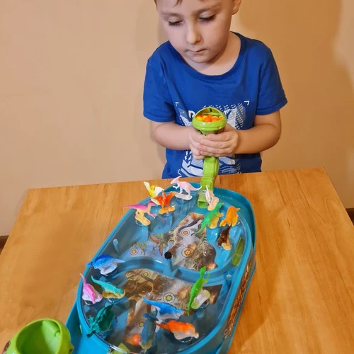 Kruzzel Arkadinis stalo žaidimas „Dinozaurų mūšis“ 24656