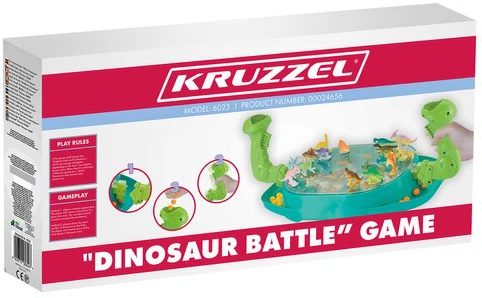 Kruzzel Arkadinis stalo žaidimas „Dinozaurų mūšis“ 24656