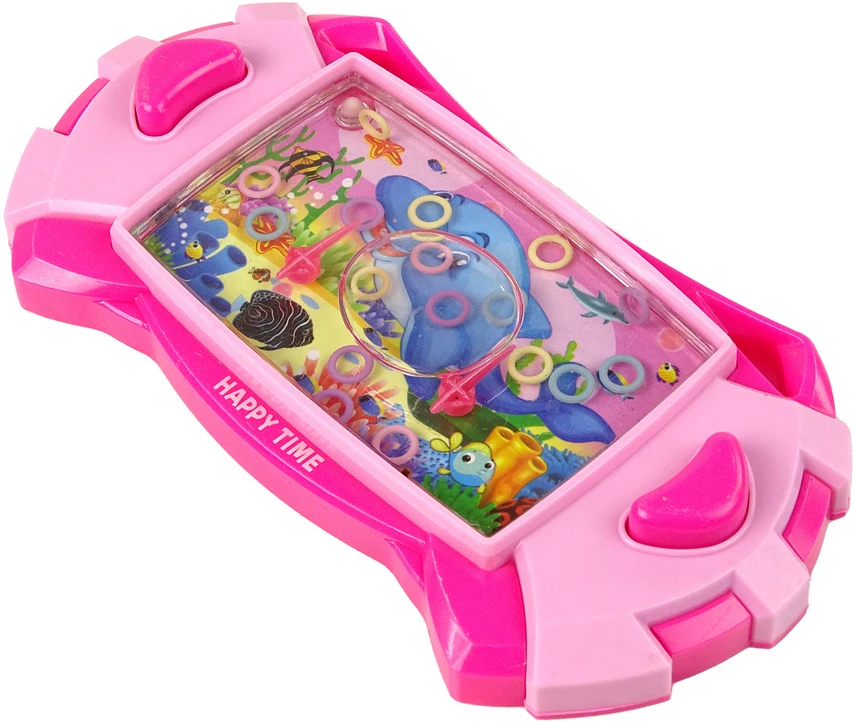 Lean Toys Vandens žaidimas su žiedeliais Jūros gyvūnai